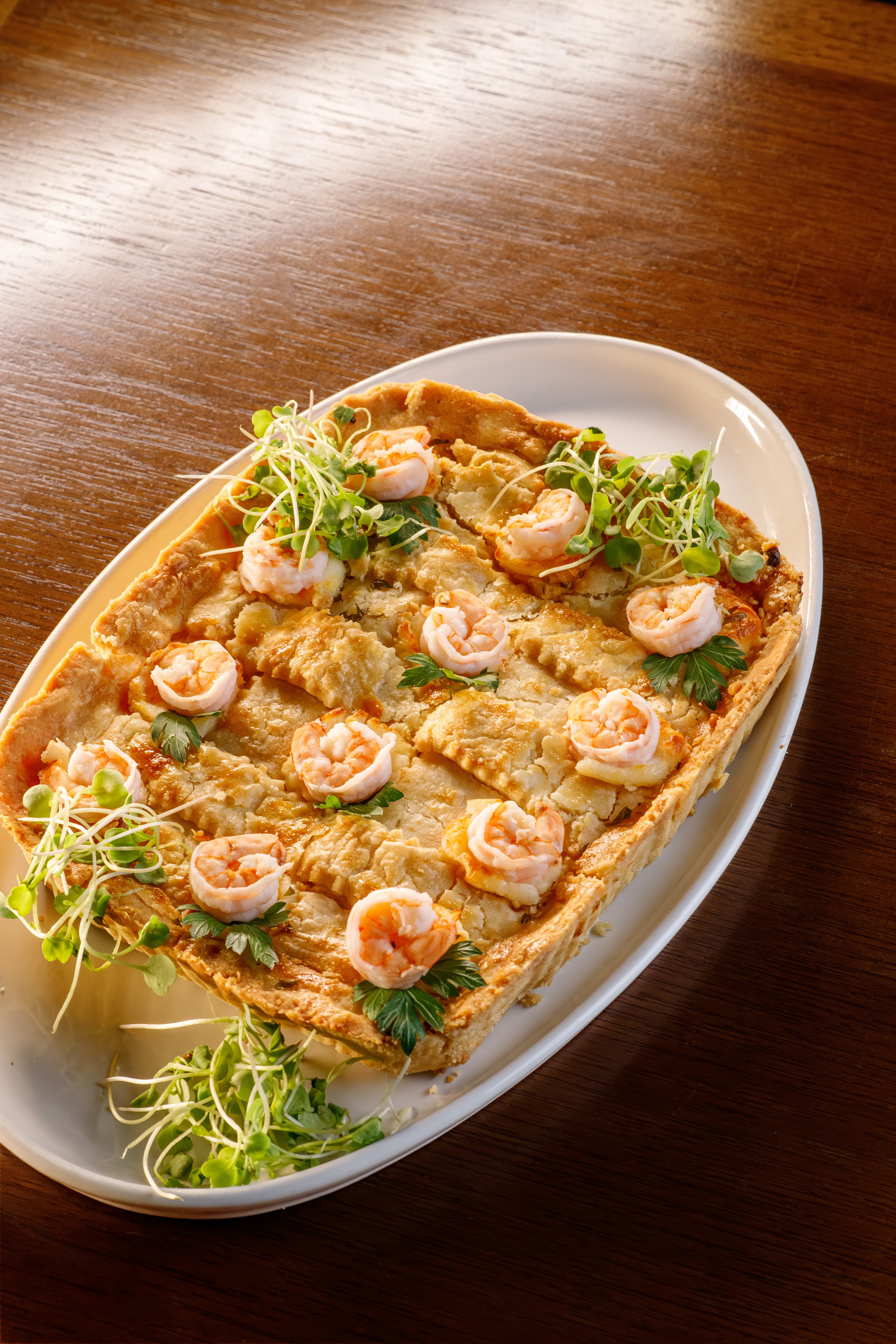 Torta de Camarão